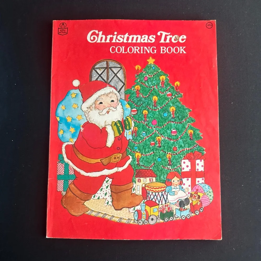 Happy House Christmas Coloring Books 80’s movie prop